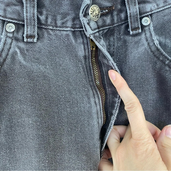 Lee Vintage 90s Jeans Faded Distressed Faded Brown High Rise 26” X 30” Mom - Picture 8 of 16